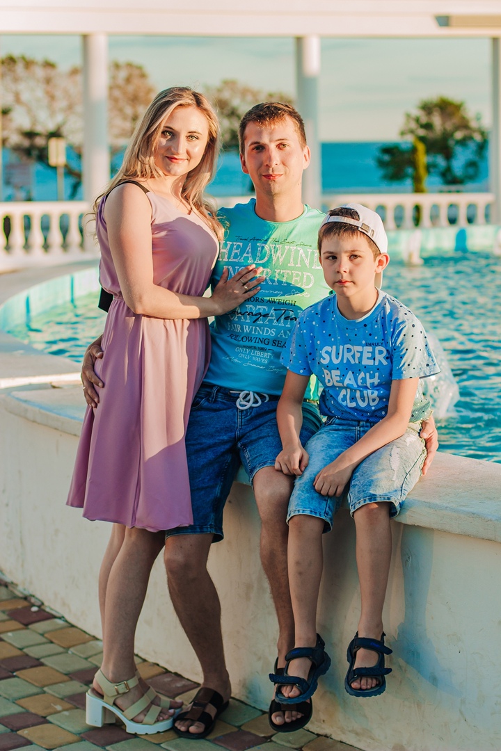 Семейная фотосессия на море - Фотограф MaryVish.ru