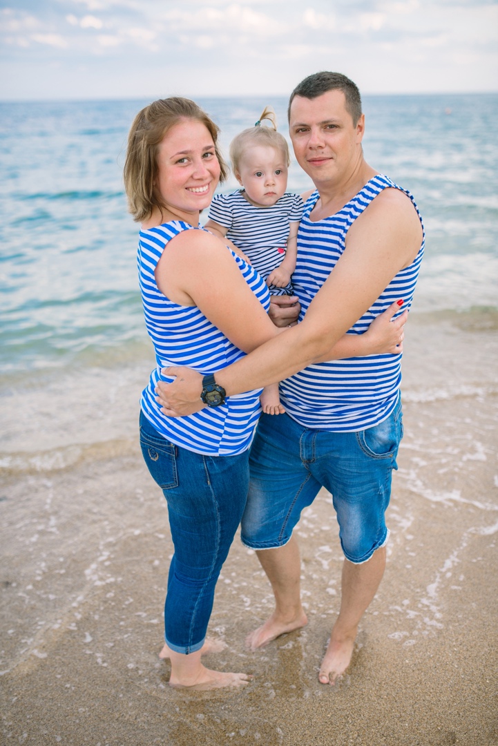 Семейная фотосессия на море - Фотограф MaryVish.ru