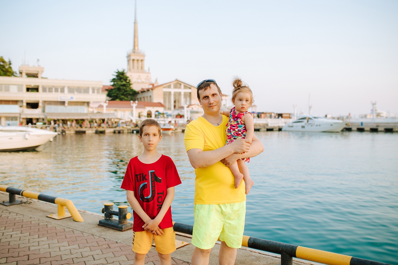Семейная фотосессия в Сочи - Фотограф MaryVish.ru
