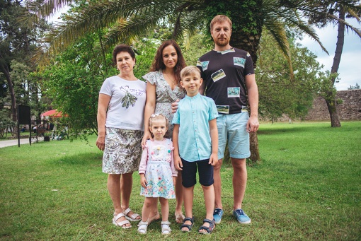 Семейная фотосессия в Пицунде - Фотограф MaryVish.ru