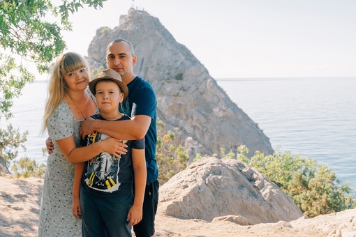 Семейная фотосессия в Симеизе - Фотограф MaryVish.ru
