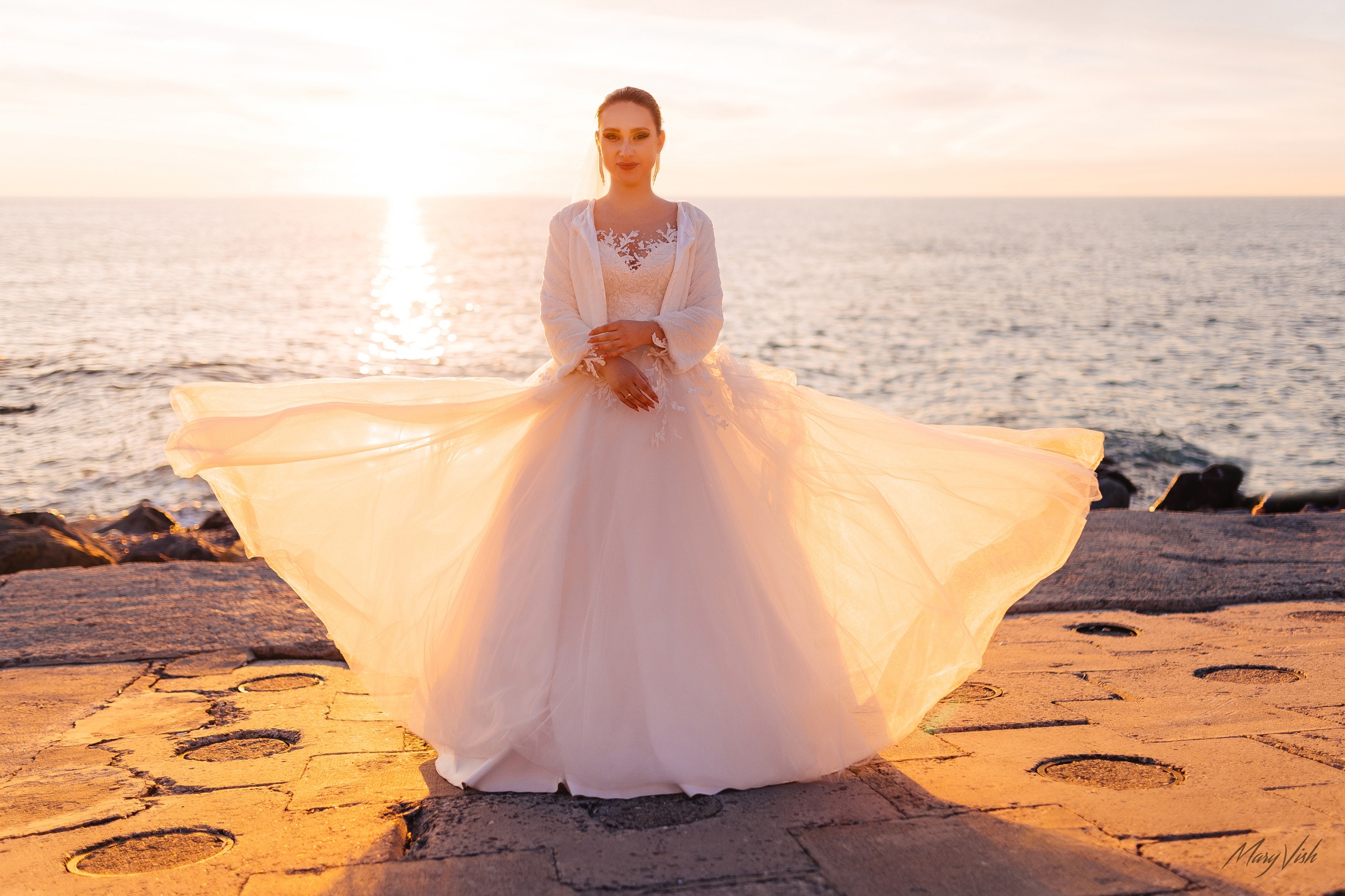 Свадебная съемка на море - Фотограф MaryVish.ru